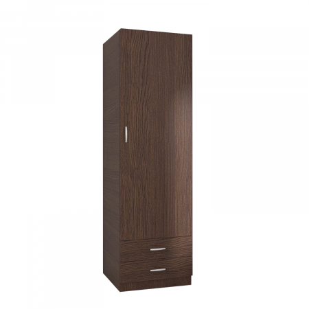 Dulap cu o usa - Dulap Mara, 200x50x50 cm, Culoare Wenge, Material Pal 18mm