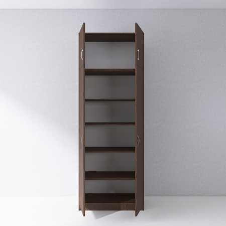 Dulap MIRCO cu rafturi, 240x60x50cm, Culoare Wenge, Pal 18mm [1]
