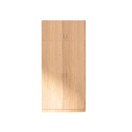 Dulap Rubin cu Bara Haine H215 x L80 x A50 cm, Culoare Sonoma, Material PAL 18mm [3]