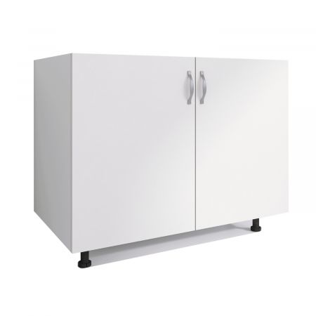 Bucatarii Modulare - Masca chiuveta Alb Mat , L80xH87xA50 cm, Pal 18mm