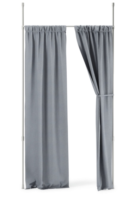 Draperii si perdele - Galerie pentru Perdele Anywhere Argintiu Argintiu, Umbra 1012718-765