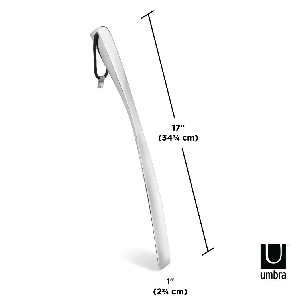 Încălțător pentru Pantofi Slip 4x3x43 cm, Aluminiu Argintiu - Umbra [6]