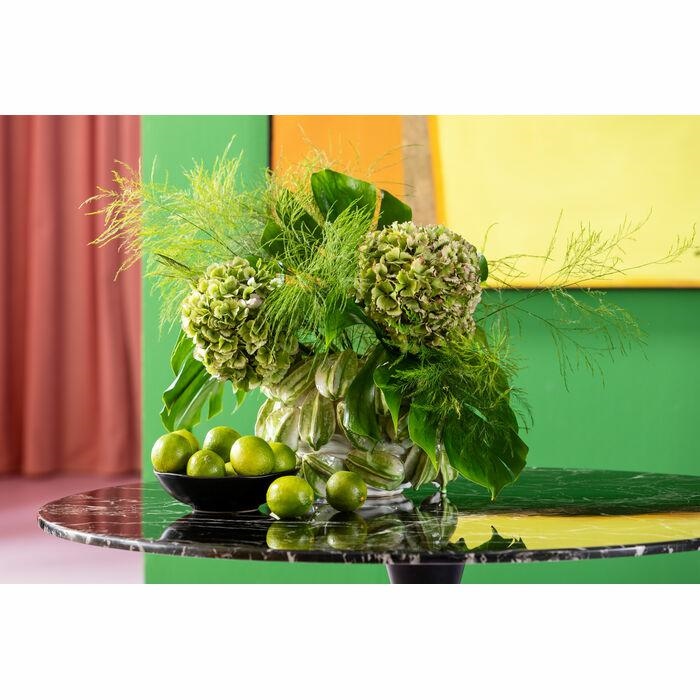 Farfurie Adâncă Organic 22x22x5,8 cm, Gresie Ceramică Negru - Kare Design [5]