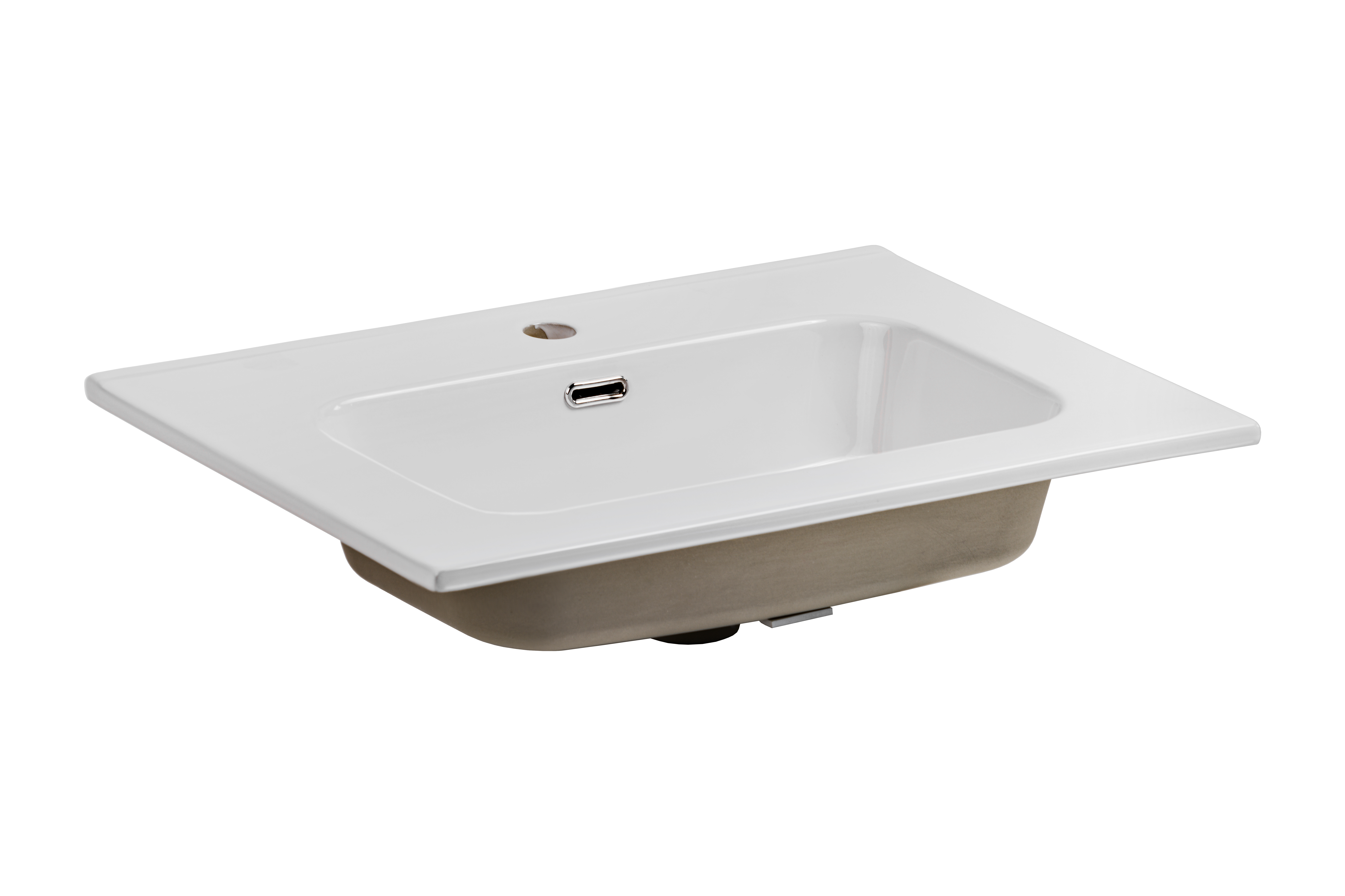 Produse - Lavoar 60 cm, Ceramică Alb Lucios, Cu Preaplin - COMAD