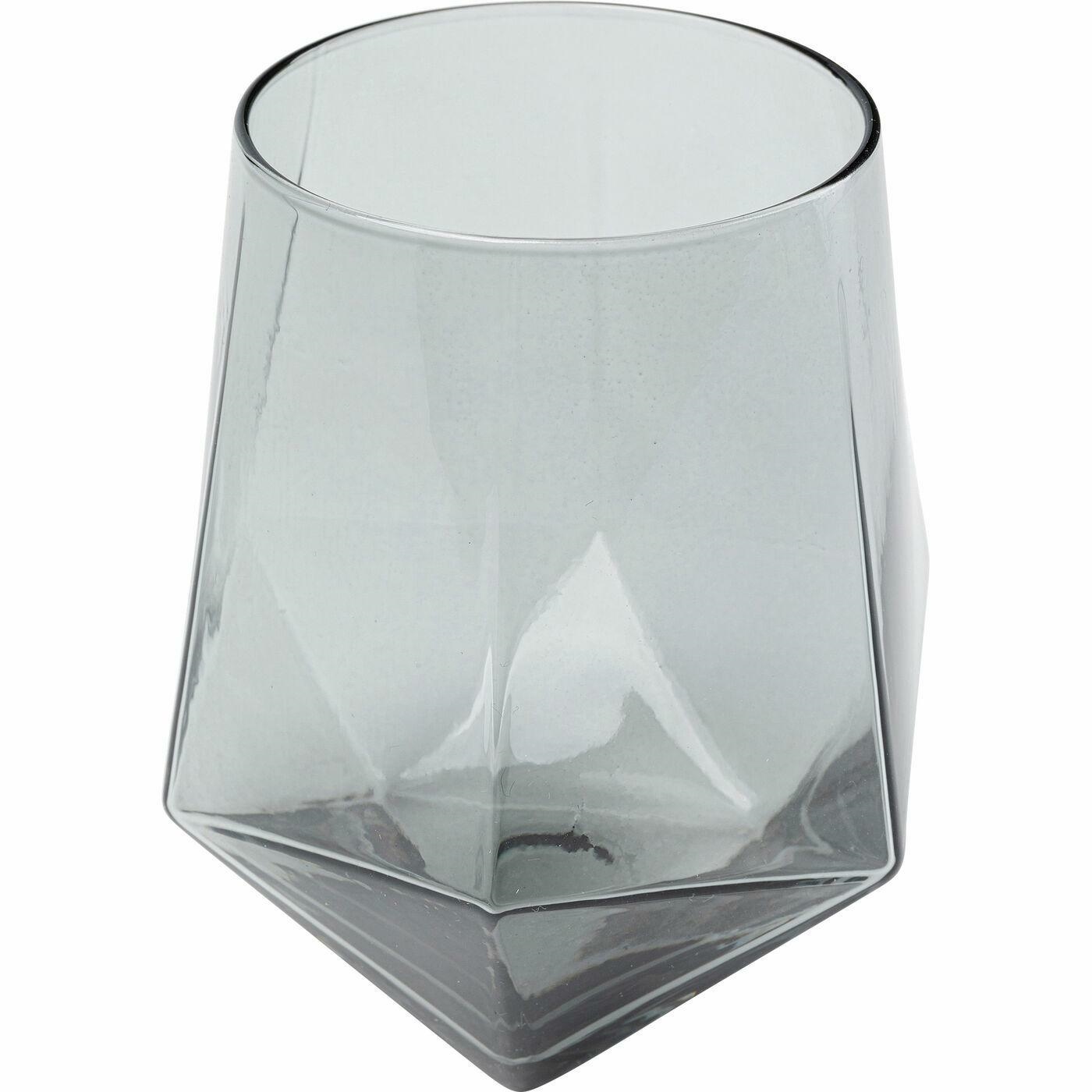 Set de 4 Pahare Diamond Smoke 510 5x8x12 cm, Sticlă Gri - Kare Design [2]