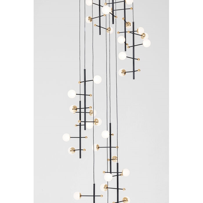 Pendul Trapez 64x64x280 cm, Negru - Kare Design [3]