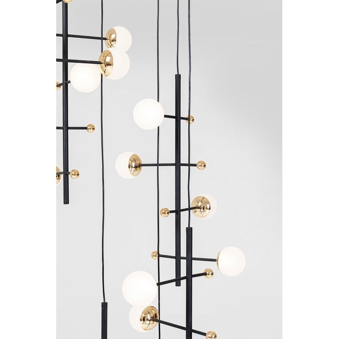 Pendul Trapez 64x64x280 cm, Negru - Kare Design [4]