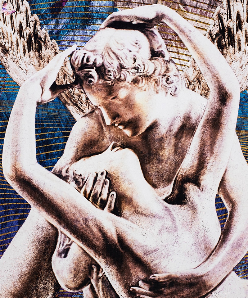 Tablou Decorativ Lovers 266x6,7x150 cm, Hârtie Artistică - Kare Design [2]