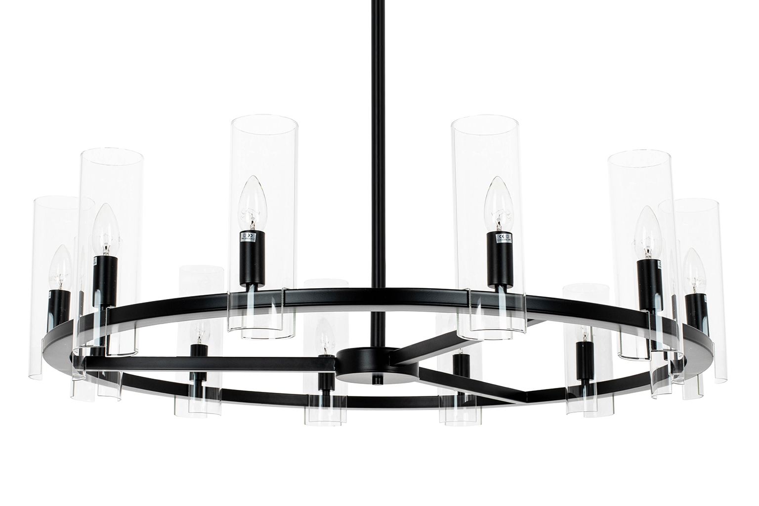 Produse - Pendul Candel Crown, Oțel Negru - Kare Design