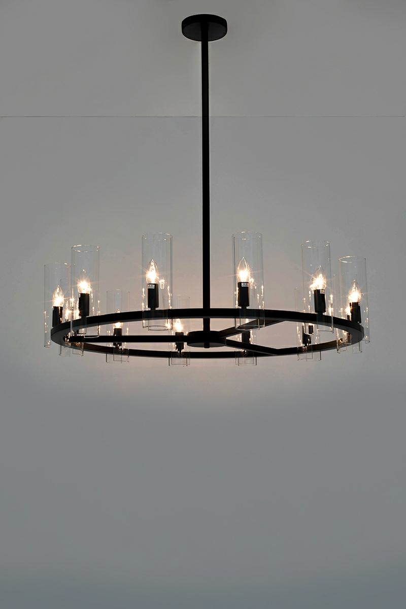 Pendul Candel Crown, Oțel Negru - Kare Design [7]