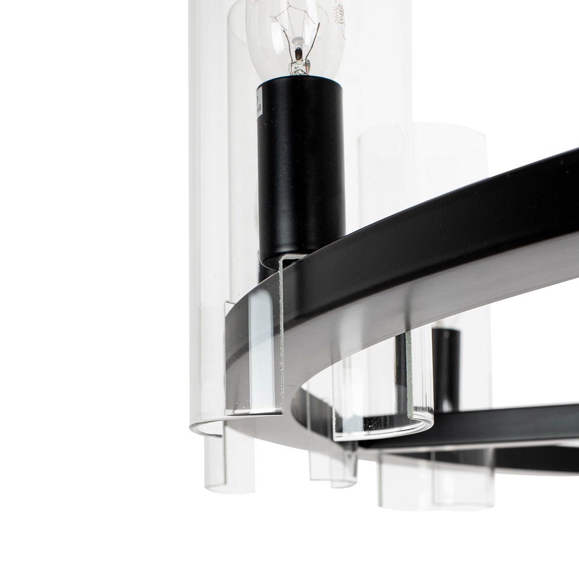 Pendul Candel Crown, Oțel Negru - Kare Design [5]