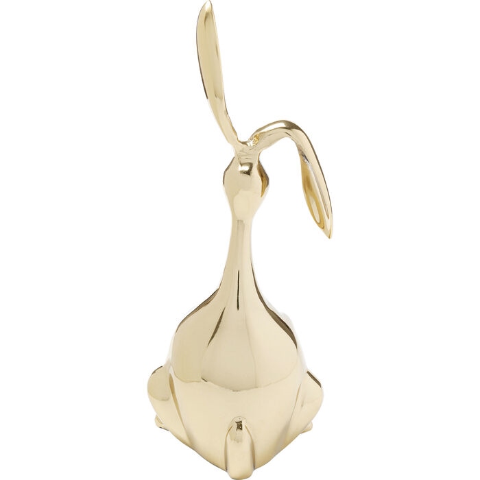Decorațiune Bunny 25,5x15x52 cm, Aluminiu Auriu Lăcuit - Kare Design [4]