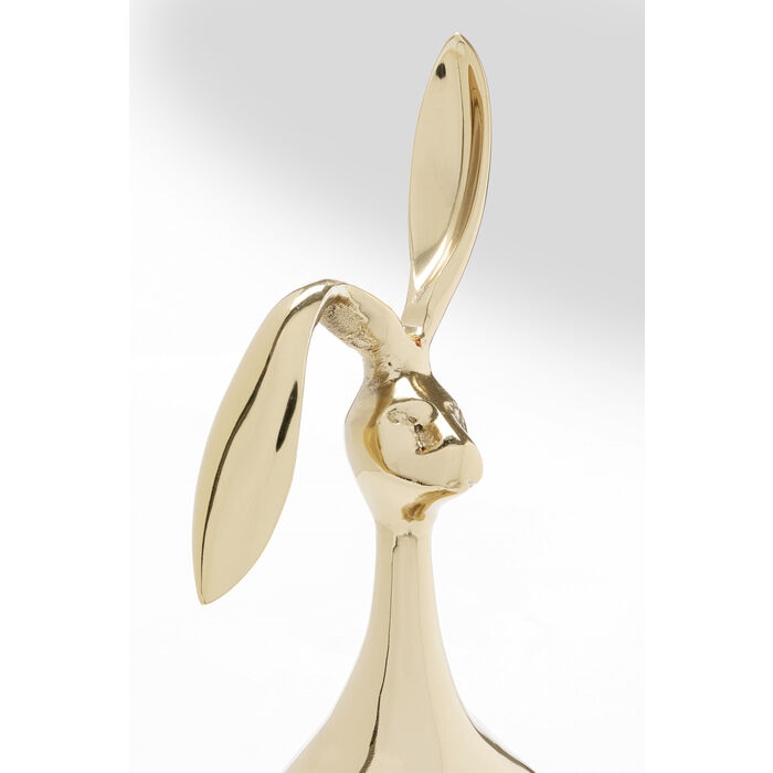 Decorațiune Bunny 25,5x15x52 cm, Aluminiu Auriu Lăcuit - Kare Design [5]