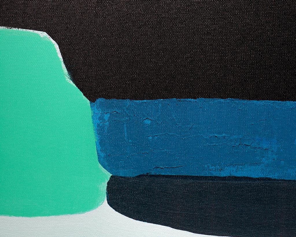 Tablou Decorativ Abstract Shapes Green 73x4,5x143 cm - Kare Design [4]