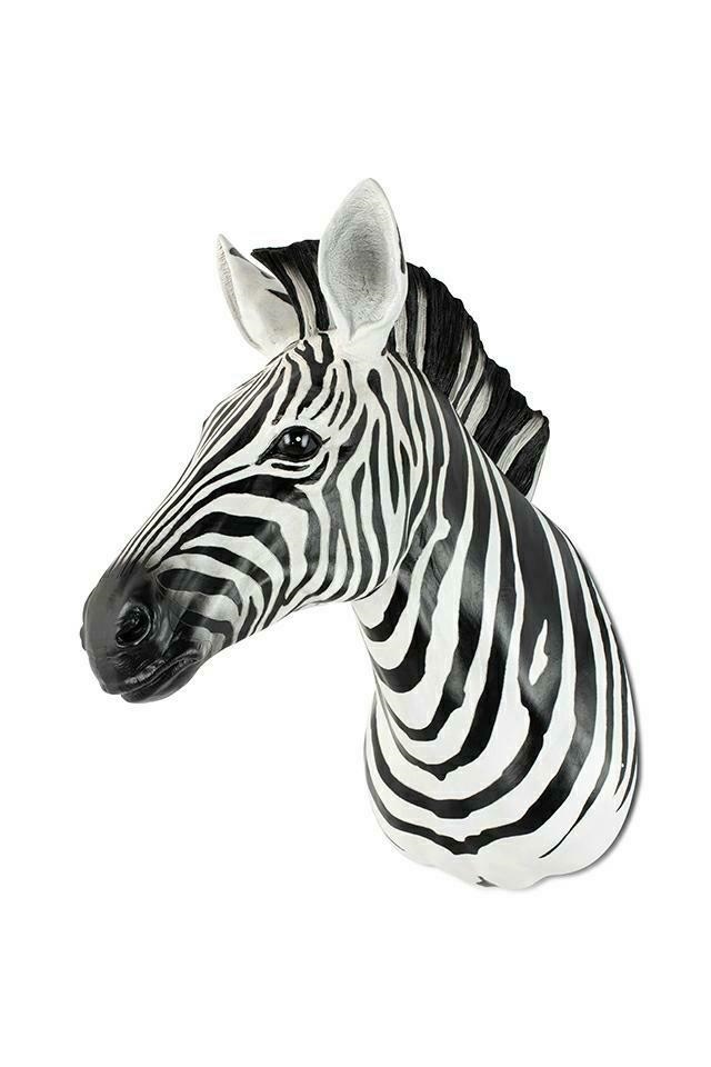 Decorațiune de Perete Zebra 33x58,2x77,8 cm, Rășină - Kare Design [2]