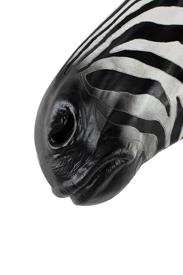 Decorațiune de Perete Zebra 33x58,2x77,8 cm, Rășină - Kare Design [3]