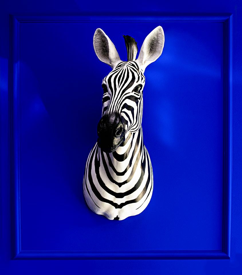 Decorațiune de Perete Zebra 33x58,2x77,8 cm, Rășină - Kare Design [7]