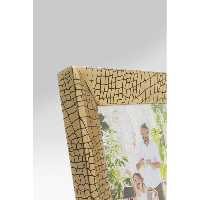 Ramă Foto Coccodrillo 22x2x27 cm, Oțel Auriu - Kare Design [3]