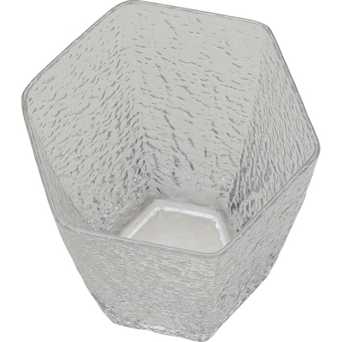 Pahar Cascata 8,5x8,5x11 cm, Transparent Sticlă Transparentna - Kare Design [2]
