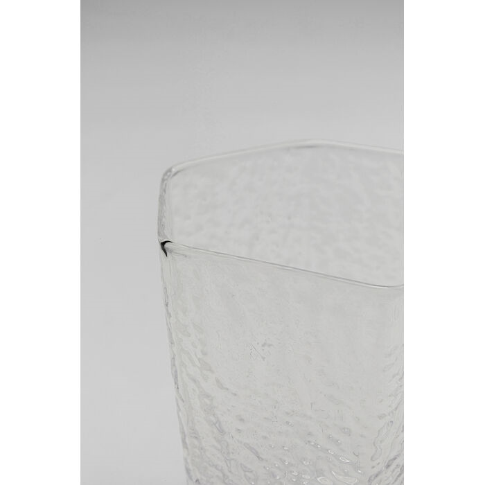 Pahar Cascata 8,5x8,5x11 cm, Transparent Sticlă Transparentna - Kare Design [3]