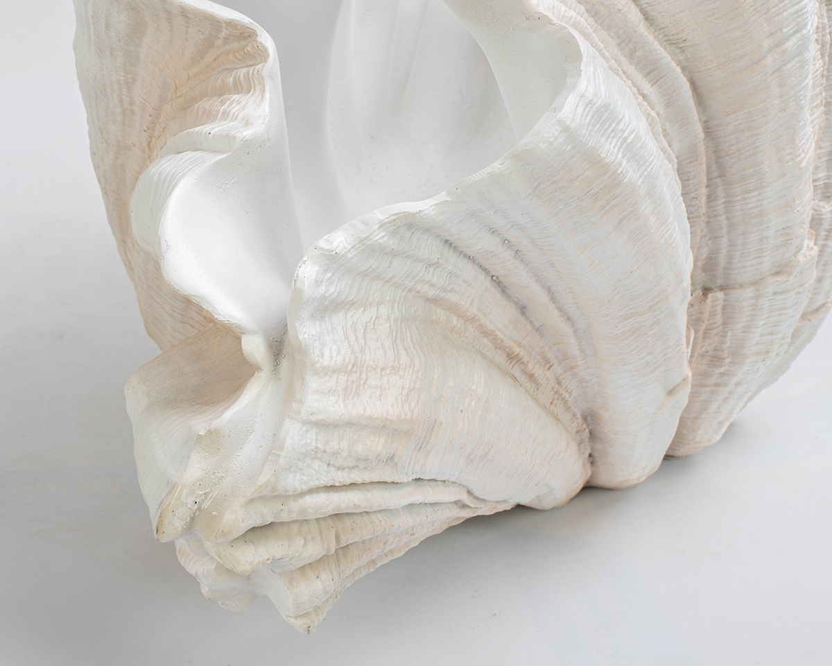 Vază Decorativă Concha 57x31x35 cm, Rășină Kremowy - Kare Design [2]