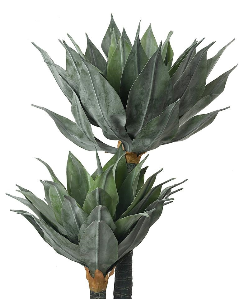 Plantă Decorativă Agave 75x55x120 cm, Plantă Artificială Negru - Kare Design [2]