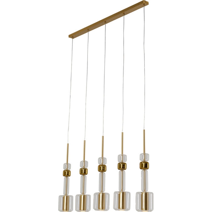 Pendul Candy Bar 103x13x60 cm, Sticlă Transparentă și Accente Aurii Auriu - Kare Design [3]