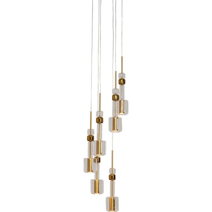 Pendul Candy Bar 44x44x160 cm, Sticlă Auriu - Kare Design [2]