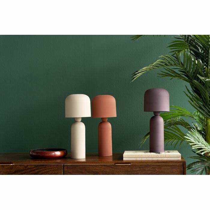 Lampă de Masă Maya 15,5x15,5x39 cm, Oțel Bej Vopsit Pulbere - Kare Design [7]