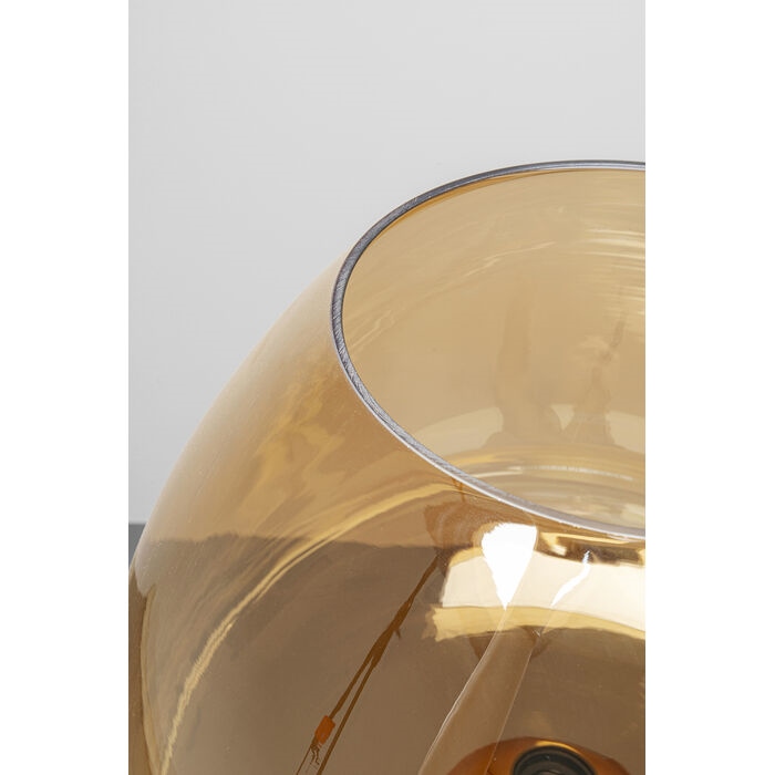 Lampadar Sphere Amber 52x52x146 cm, Oțel Placat cu Alamă Chihlimbar Auriu - Kare Design [2]