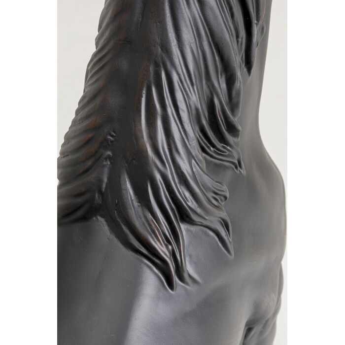 Decorațiune Cavallo 21x75x82 cm, Rășină Negru Mat - Kare Design [4]
