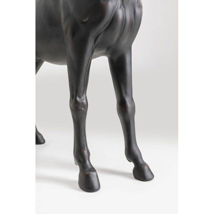 Decorațiune Cavallo 21x75x82 cm, Rășină Negru Mat - Kare Design [5]