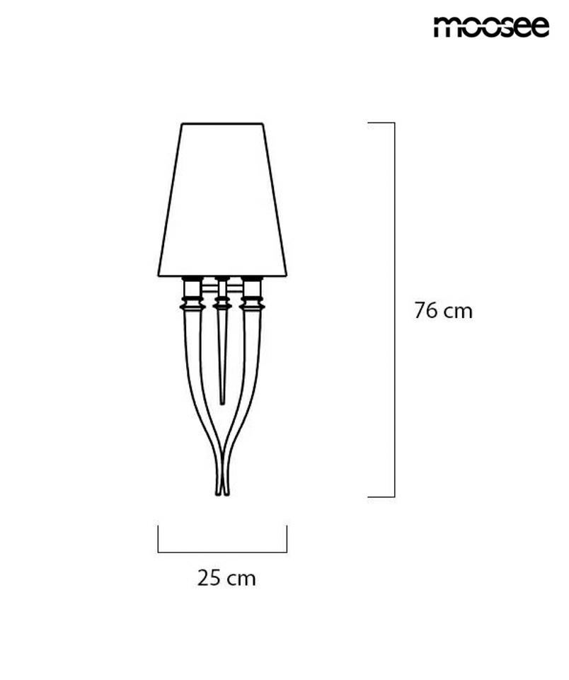 Aplică Devil Wall 1 25x25x76 cm, Oțel și Plastic Negru Cromat - Moosee [8]
