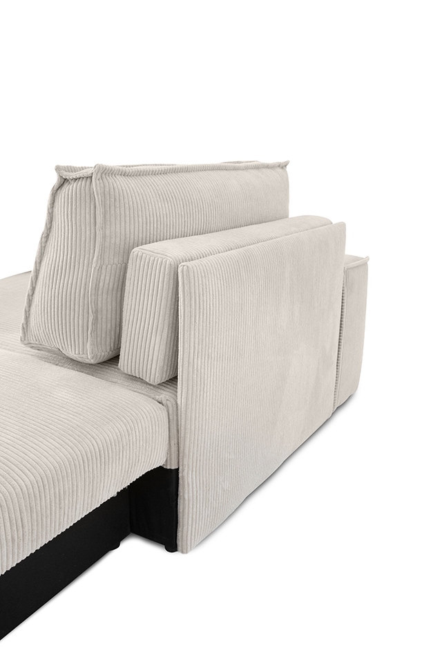 Colțar Pillow C1 364x163x88 cm, Bej Deschis - King Home [9]