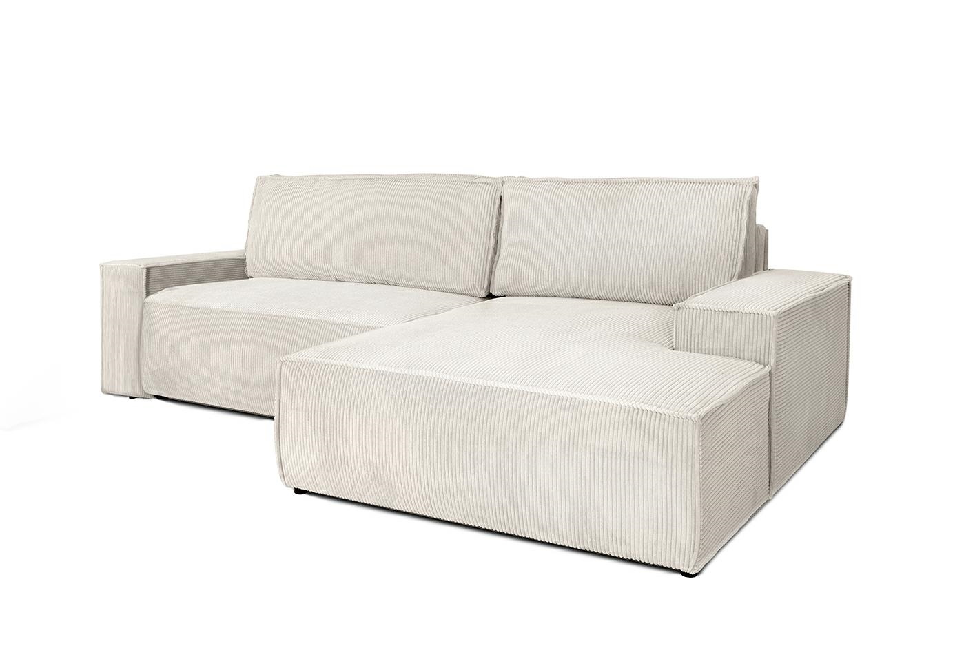 Produse - Colțar Pillow M 267x167x85 cm, Bej Deschis - King Home