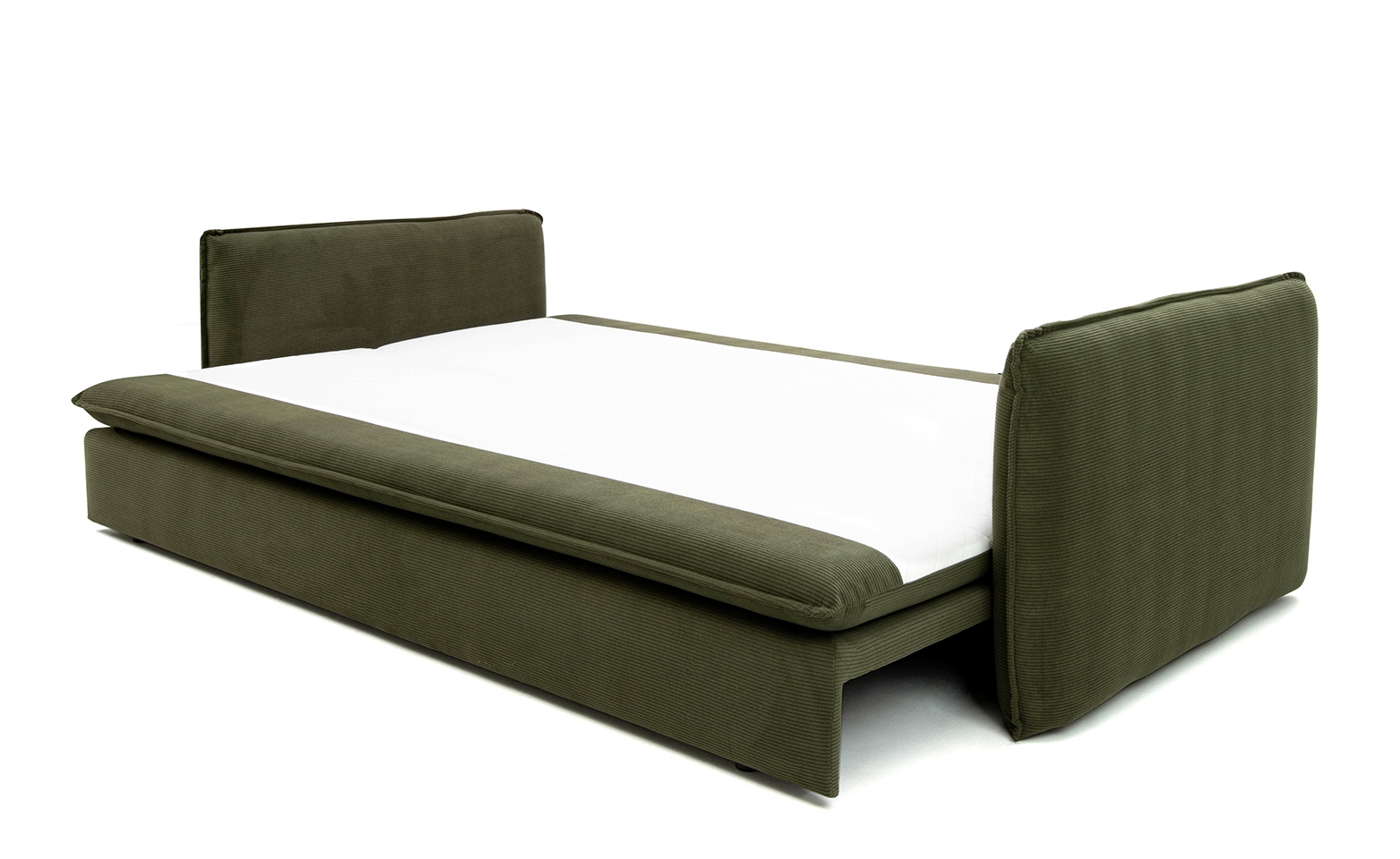 Canapea Sense Slim 230x103x82 cm, Țesătură Sztruksowa Bej Deschis - King Home [4]
