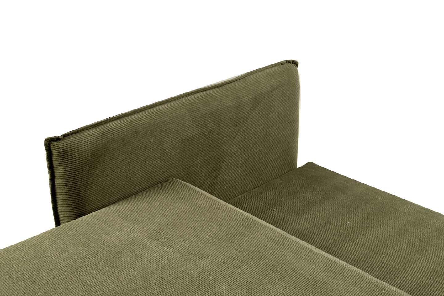 Canapea Sense Slim 230x103x82 cm, Țesătură Sztruksowa Bej Deschis - King Home [6]