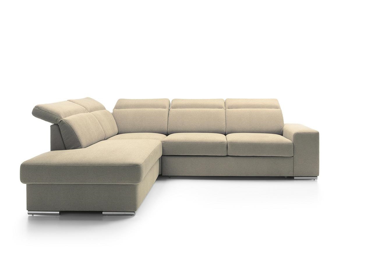 Produse - Colțar Dambo 278x94x105 cm, Arc Ondulat și Spumă Pur Argintiu - King Home