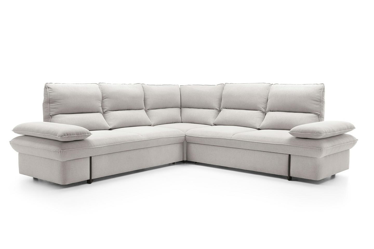 Produse - Colțar Sofia 269x269x101 cm, Arc Ondulat și Spumă Pur - King Home