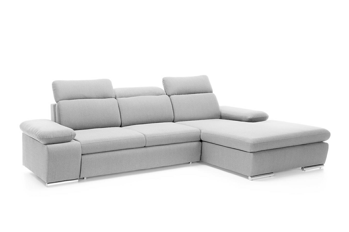 Produse - Colțar Nona M 285x194x100 cm, Pianka Pur Crom - King Home