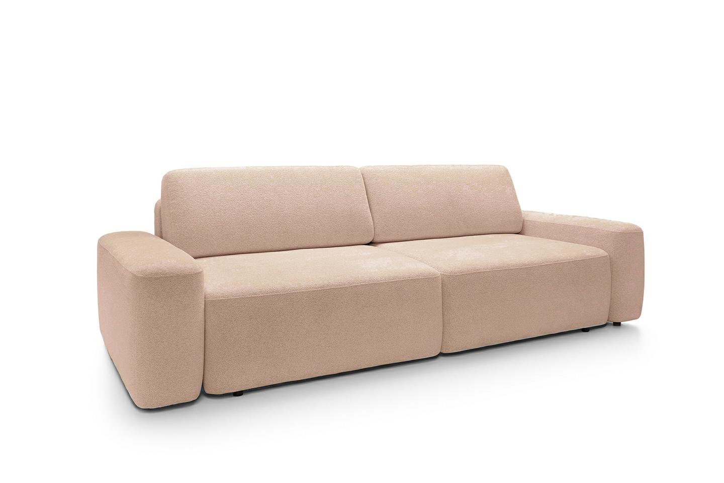Produse - Canapea Mia 257x105x82 cm, Arcuri Ondulate și Spumă Pur - King Home