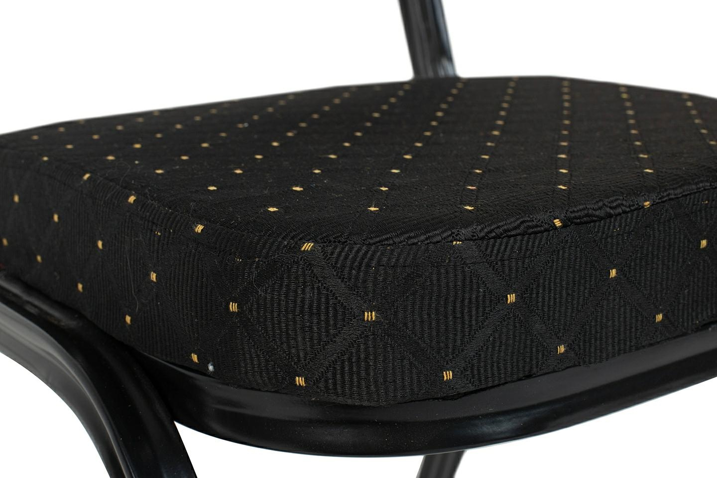 Set de 6 Scaune Heron 46x58x93,5 cm, Negru - King Home [4]