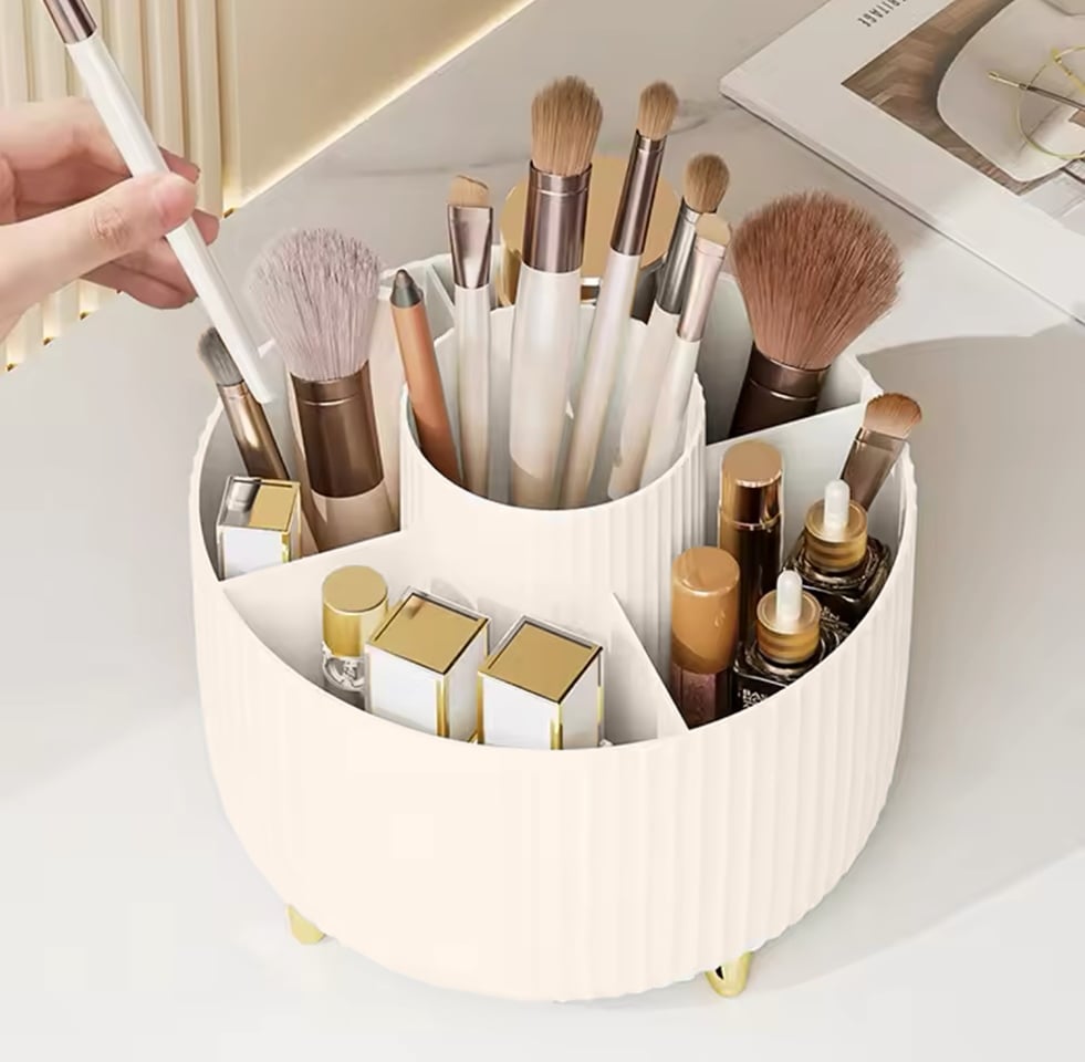 Organizer Rotativ Fichi 15x15x13 cm, Bej - SHP [4]