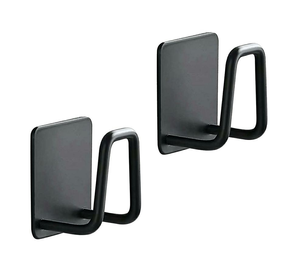 Cutii decorative - Set de 2 Suporturi pentru Burete Pomax 5x3,5x5 cm, Metal Negru - SHP