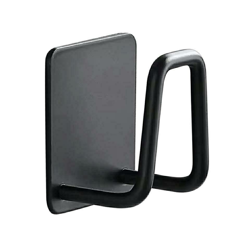 Set de 2 Suporturi pentru Burete Pomax 5x3,5x5 cm, Metal Negru - SHP [5]