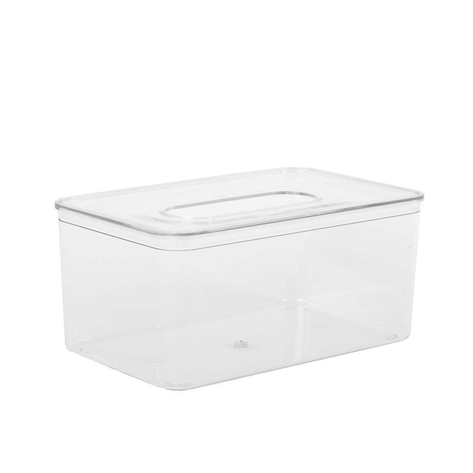 Recipient pentru Șervețele Clarid 22x13,5x10 cm, Acril Transparent - SHP [2]