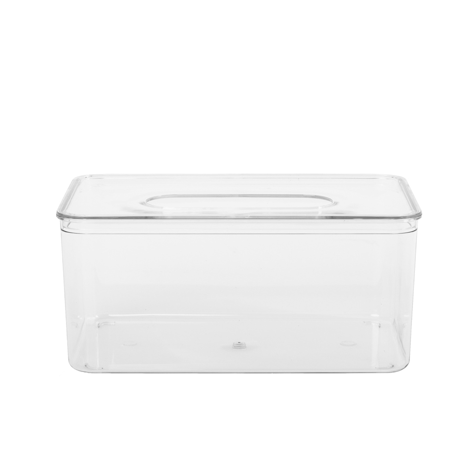 Recipient pentru Șervețele Clarid 22x13,5x10 cm, Acril Transparent - SHP [3]