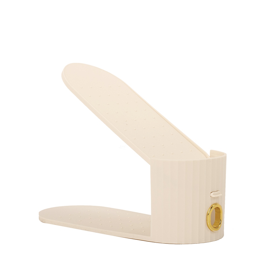 Set de 3 Inserții pentru Dulapul de Pantofi Easy 9x9x25 cm, Plastic Bej - SHP [3]