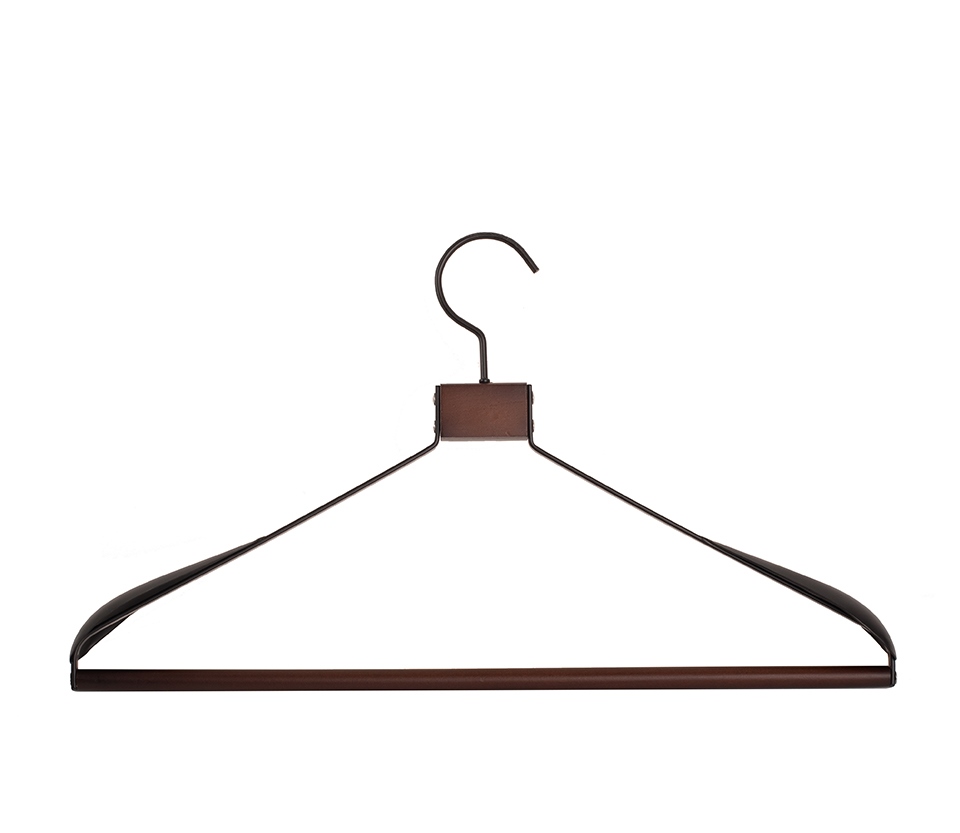 Cuier Solid 42x2x24,5 cm, Lemn și Metal Negru - SHP [3]