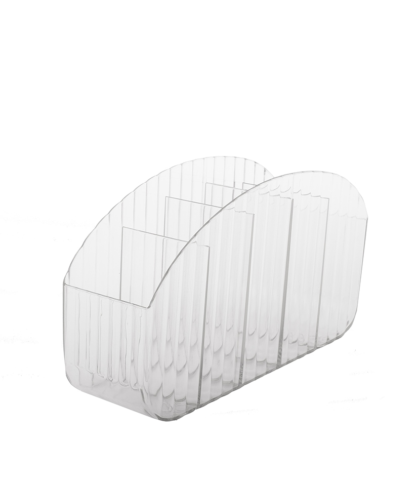 Organizer pentru Telecomenzi Icy 20x7,5x12,5 cm, Acril Transparent - SHP [2]